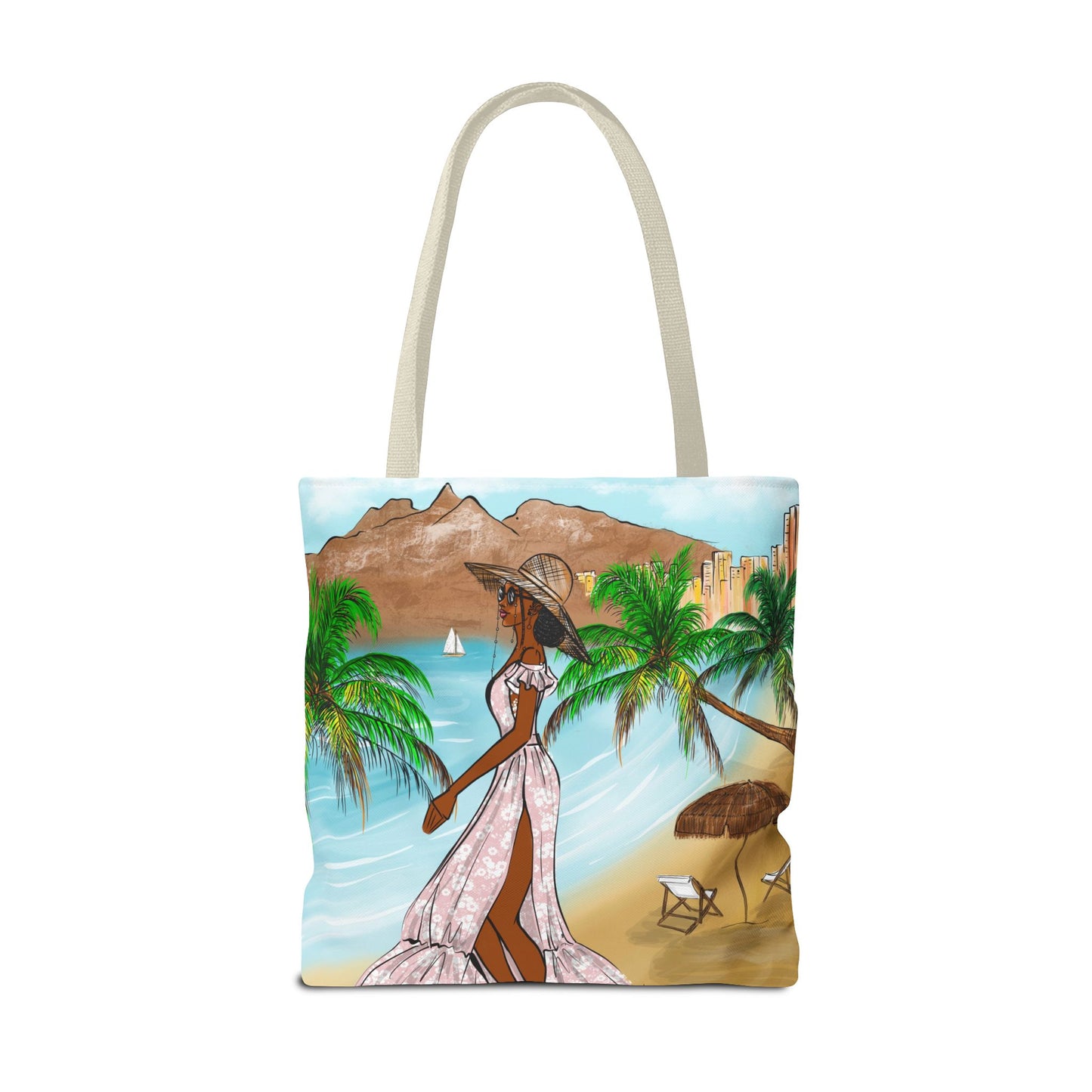 Madison Beach Tote Bag