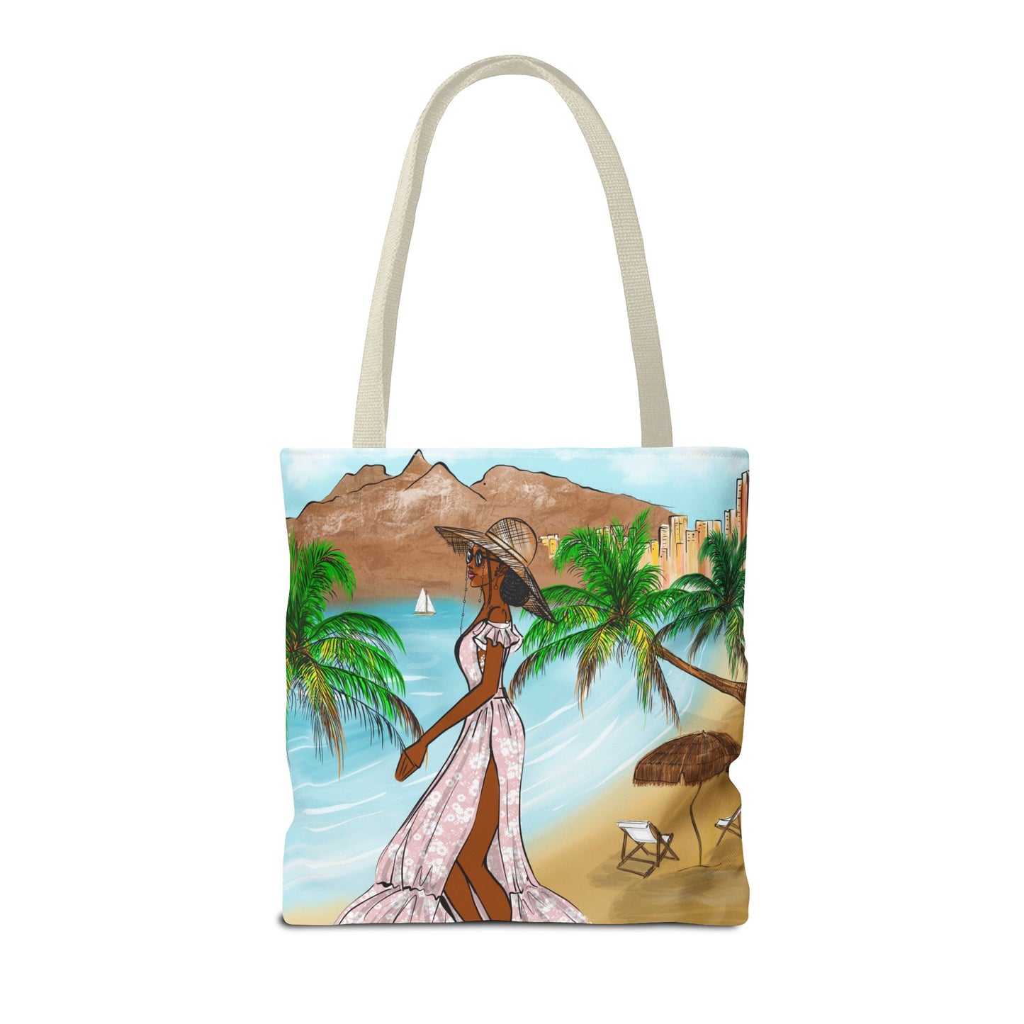 Madison Beach Tote Bag
