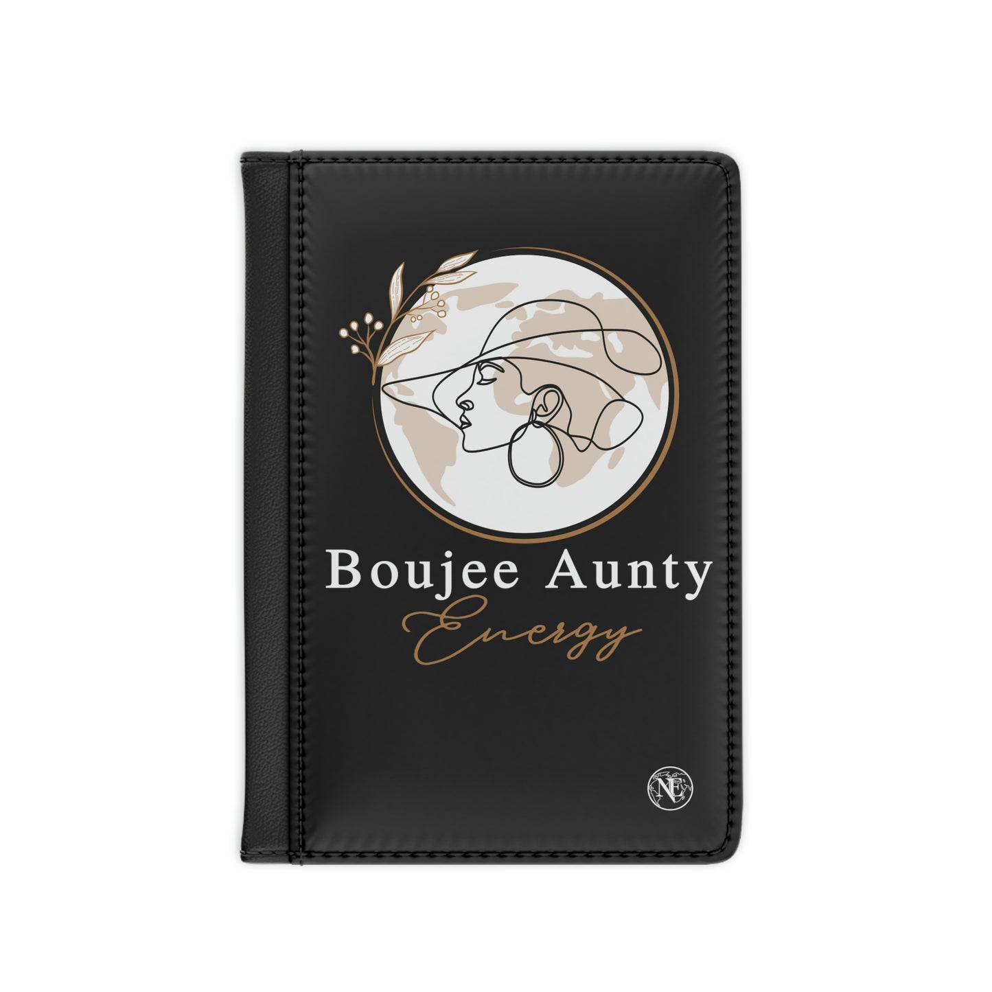 Boujee Aunty Enegry Passport Cover