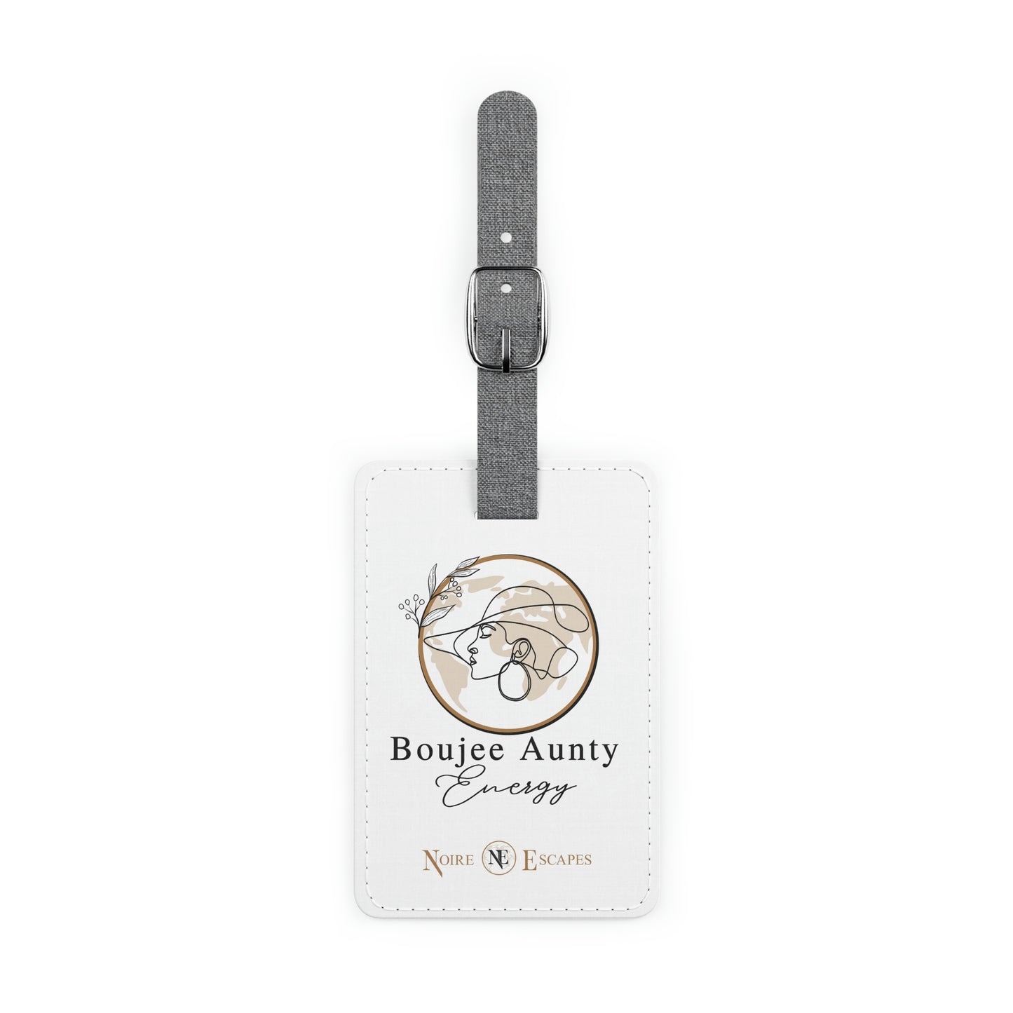 Boujee Aunty Energy Luggage Tag