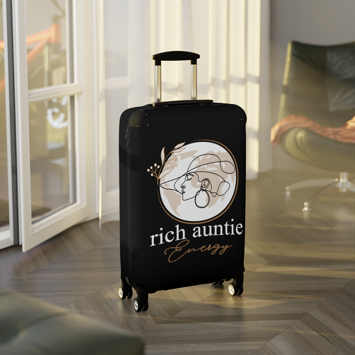 Rich Auntie Luggage Cover