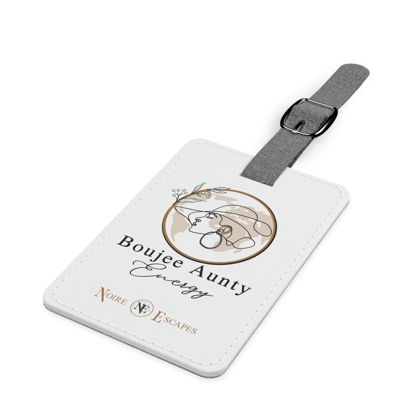 Boujee Aunty Energy Luggage Tag