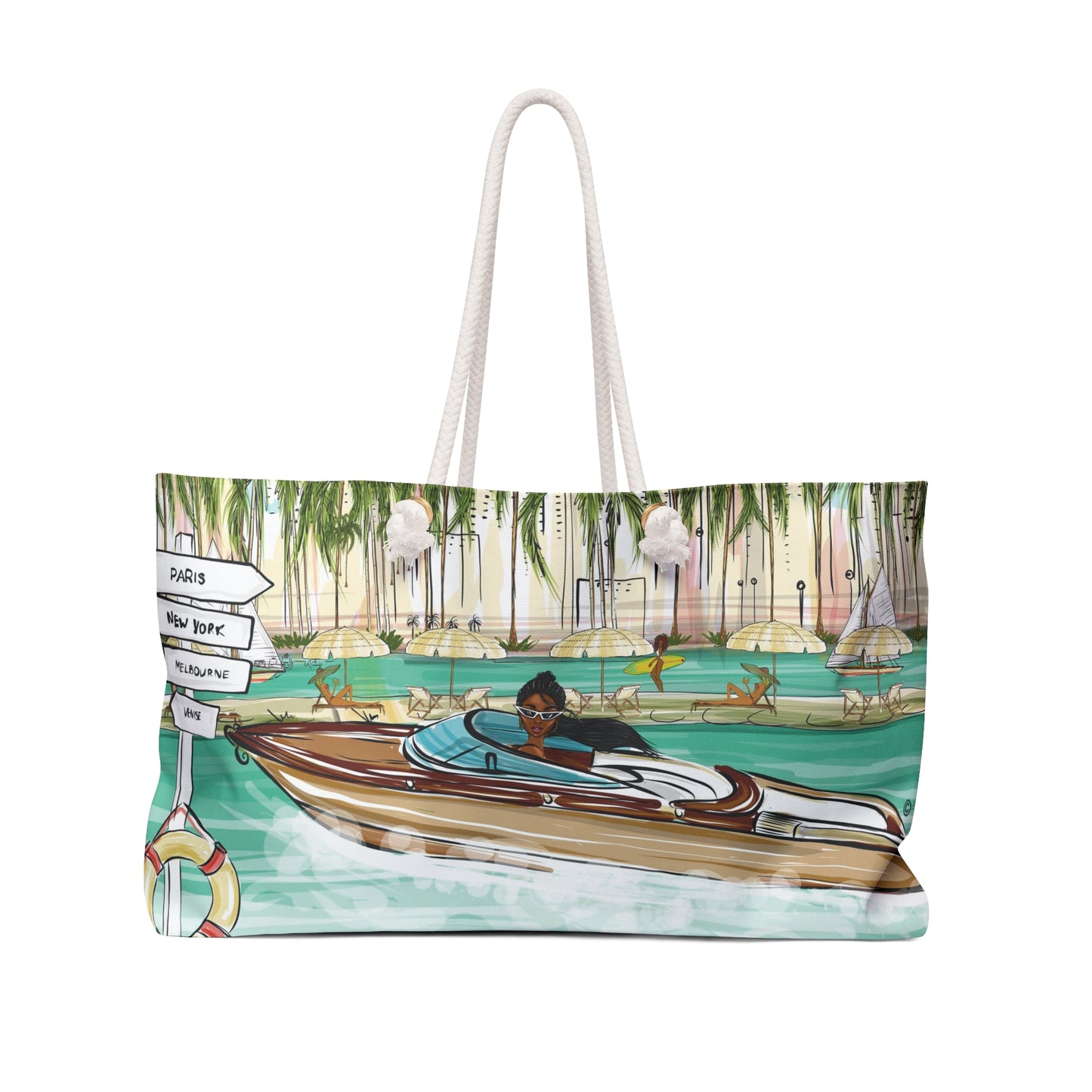 Natalie Miami Weekender Tote