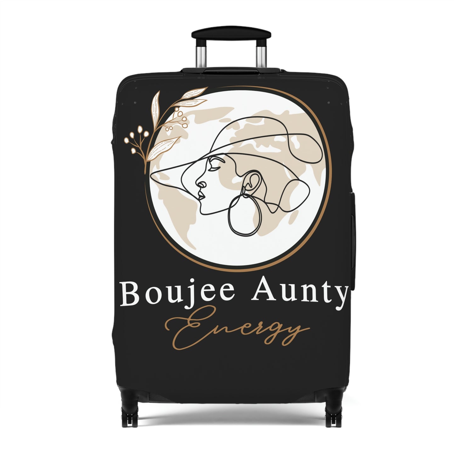 Boujee Aunty Luggage Cover