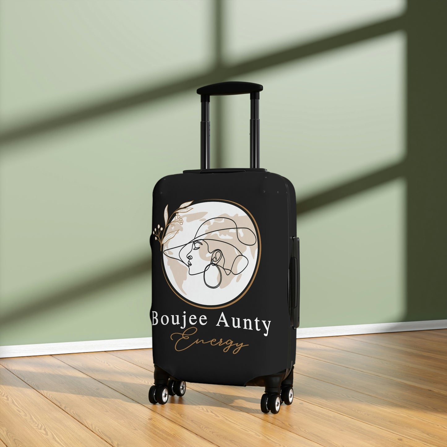 Boujee Aunty Luggage Cover