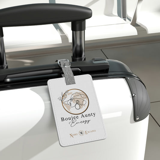 Boujee Aunty Energy Luggage Tag