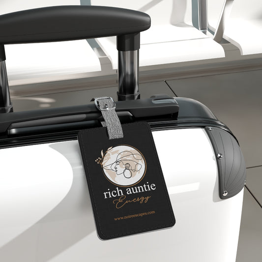 Rich Auntie Luggage Tag