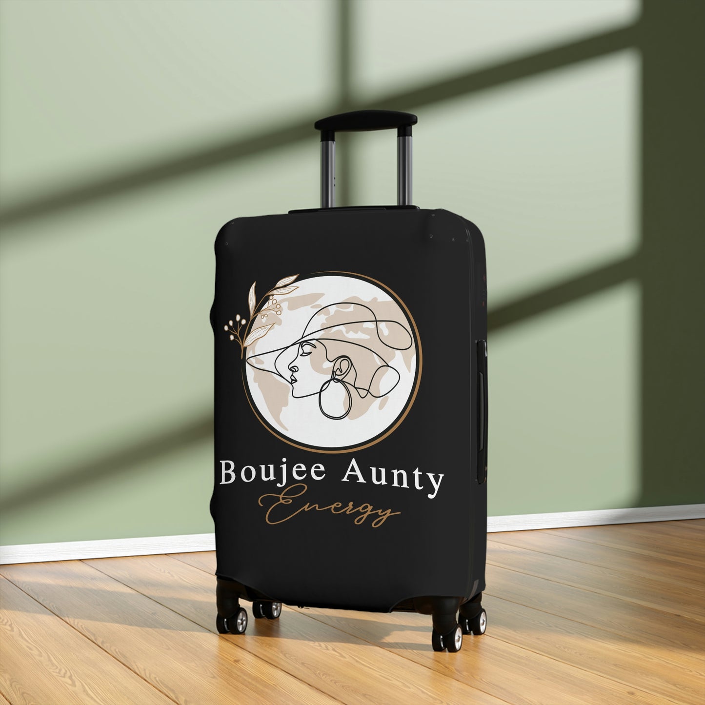 Boujee Aunty Luggage Cover